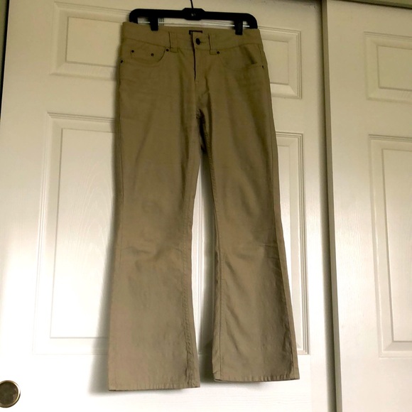 Royal Robbins Sydney pant Khaki denim size 4 - short length - Picture 1 of 14